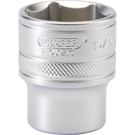 Draper 1/2 Square Drive 6 Point Imperial Socket (15/16) (16633) (1/5)
