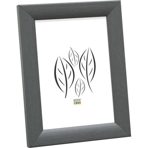 Cadre Photo Bois Gris 15 x 30 cm (1/3)