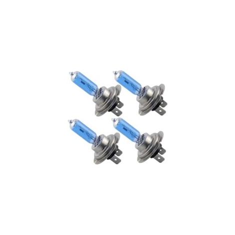 Adatto per quattro lampadine per fari tipo H7, 12V/100W, alogene/xeno. Adatto sia per fari abbaglianti che anabbaglianti.
