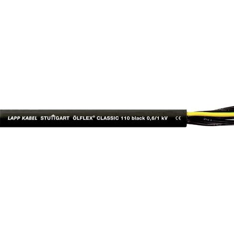 [GEBRAUCHT] B-Ware LAPP Steuerleitung Steuerkabel Leitung ÖLFLEX CLASSIC 110 2 x 1.5 mm² Schwarz 1m