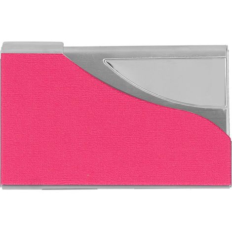 Porte-cartes de visite en rouge 980, boîte de rangement pour cartes professionnelles, étui organiseur cadeau homme femme (1/5)