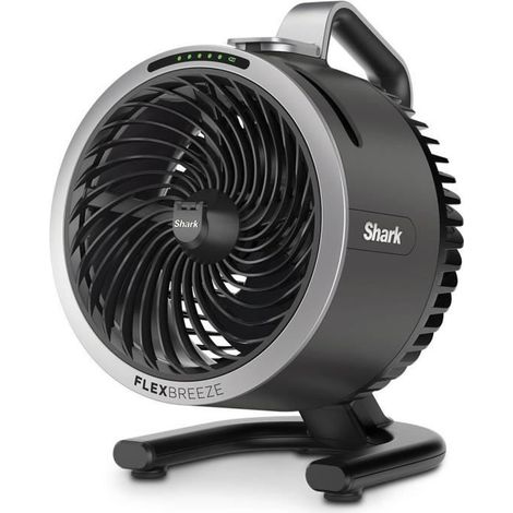 Shark – Ventilateur brumisateur FA050EU – Technologie HydroGo – Brume sans surfaces mouillées – 5 vitesses – Autonomie 12h – 20m de portée (1/5)