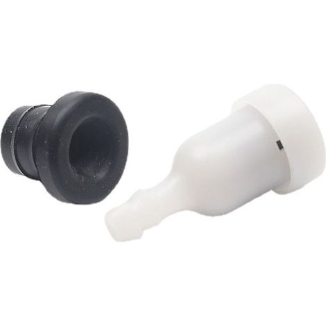 Base d'équilibrage pour tronçonneuse 52/58, reniflard pour tronçonneuse, accessoires pour scie forestière (ensemble de 2 pièces)