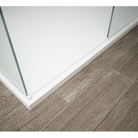 Barre de trop-plein ESCA 1200 mm, blanc mat (1/3)