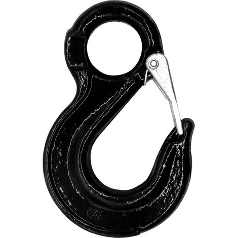 Eye Sling Competition Hook. Black, G80 / 3.15T W.L.L.
