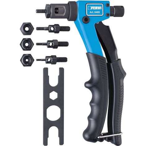 PINCE À RIVET RIVETER INSERTS M3 - M4 - M5 - M6 RIVETEUSE 0469