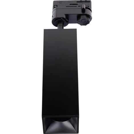 Plafonnier ANOVI UNIVERSAL RAIL carré noir mat - EUROPOLE - 29211