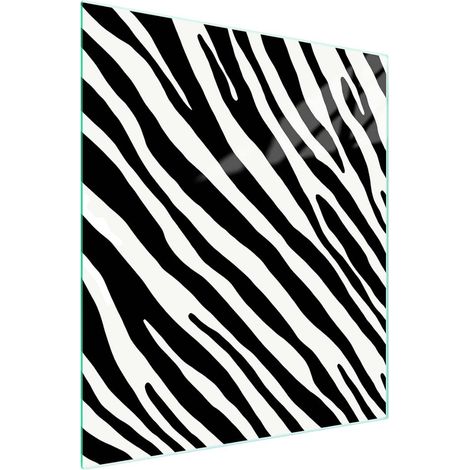 Glasschneidebrett 45x52 Zebra (1/5)