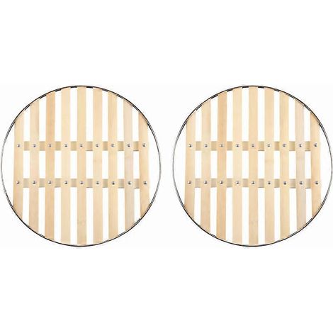 Panier vapeur bambou 18 cm (7 pouces), acier inoxydable, compatible cuisson, idéal pour poissons, légumes et autres aliments (1/5)
