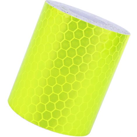 Ruban adhésif réfléchissant fluorescent de sécurité pure pour voiture, rouleau de 300 cm (1/5)