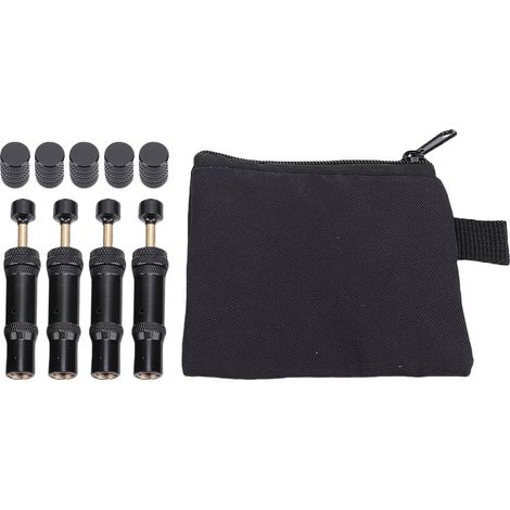 Kit de dégonflage de pneus à arrêt automatique, outil de descente d'air à vis réglable 10-30PSI pour camion RV tout-terrain ATV SUV. (1/5)