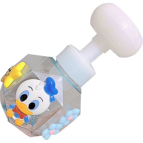 Seifenspender-Pumpflasche, nachfüllbare Kunststoff-Pumpflaschen, leere Weithals-Pumpflaschen für Lotion und Shampoo, Blue Duckling (1/5)