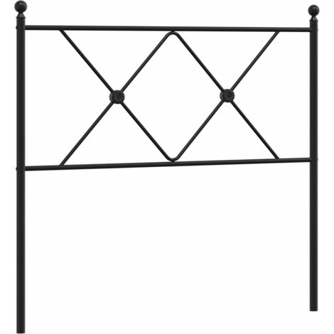 Tête de lit,Panneau décoratif métal noir 90 cm CFW5358645 (1/5)