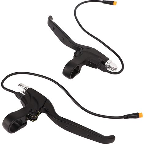Set aus 2 Bremshebeln für Elektrofahrräder, 32 cm Kabel, wasserdicht, kompatibel mit BAFANG BBSHD, BBS01 und BBS02 Mittelmotoren. (1/5)