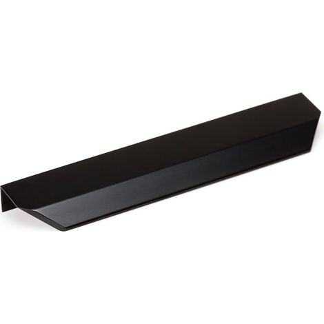 Vann - Tirador 256Mm L09 Negro Mate - Tirador tipo pestaña VANN