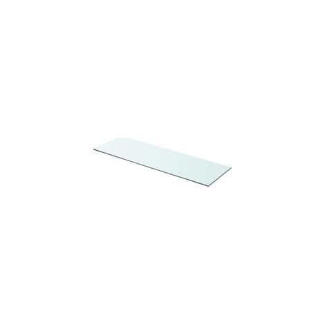 Cristal transparente de 80 cm x 25 cm - Crezuo