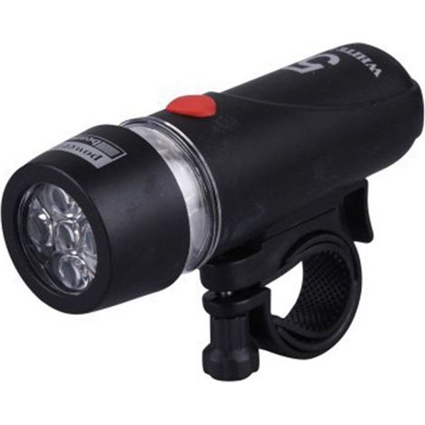 Phare avant et feu arrière LED vélo extérieur, lampe torche haute luminosité, accessoire cyclisme pour éclairage puissant. (1/3)