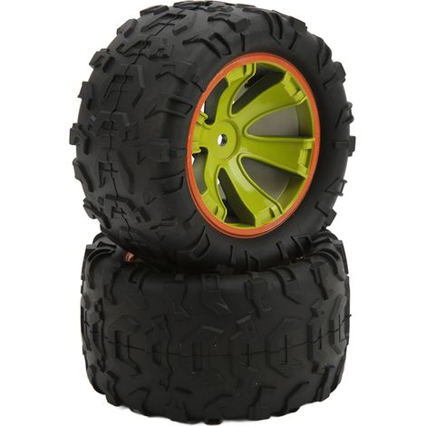 Pneus larges de 84 mm pour roue droite élargie, compatibles avec les voitures RC Wltoys 144002 à l'échelle 1/14 (pièces de rechange). (1/5)