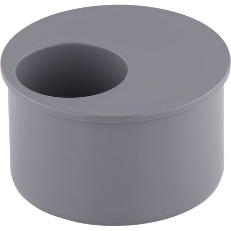 Noyon & Thiebault – Raccord d'évacuation PVC mâle-femelle Ø100 - Ø50 – Montage sur emboiture femelle – Pour installations plomberie spécifiques