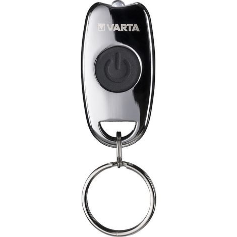 Portachiavi Torcia LED Varta Metal Key Chain Light 15 lm