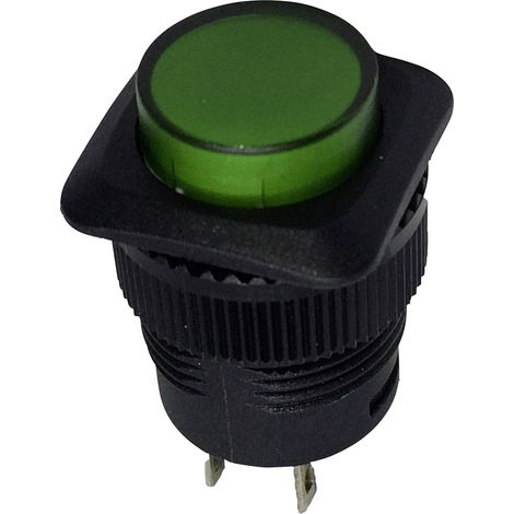 TRU COMPONENTS 1587810 TC-R13-508A-05GN Drucktaster 250 V/AC 1.5 A 1 x Aus/(Ein) tastend 1 St. (1/2)