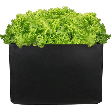 Sac de culture de plantes multifonctionnel en feutre, jardinage pour cour, jardin, balcons, terrasses, Porches, Patios