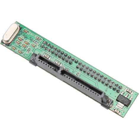 Adaptateur SATA vers IDE professionnel 1,5 Gbit/s 2,5 pouces SATA femelle vers IDE mâle 44 broches pour disque dur/SSD, compatible avec ordinateurs portables et PC. (1/5)