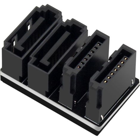 Carte mère PH57290, double interface SATA 7 broches, joint pivotant à 180°/90° (1/5)