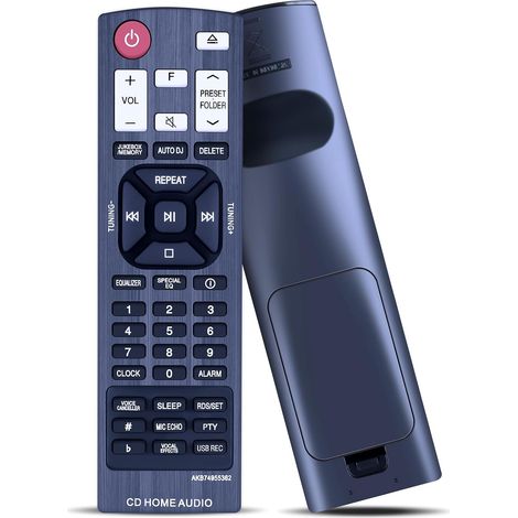 Télécommande de Rechange AKB74955362 pour LG Hi-FI SystemCJ87 CM4350 CM4360 CM4541 CM4441 CM4341 CM4550 OK55 CJ88 XBOOM OJ98 CM4541.DDEULLK CM4360.AEUSLLK CM4441.DDEULLK Télécommande LG (1/5)