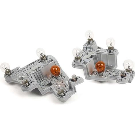Rücklichtfassung für Mercedes C-Klasse W204 (silber) (1/5)