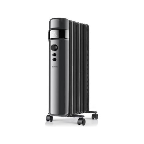 SUPRA Radiateur mobile bain d'huile 1500W Thermostat Réglable Minuterie