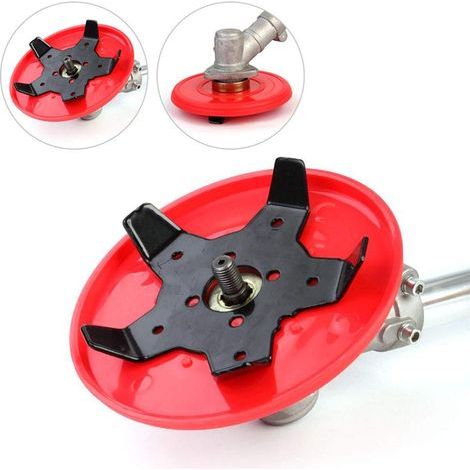 Tête coupe désherbage acier manganèse – plateau désherbage – accessoire tondeuse (1/5)