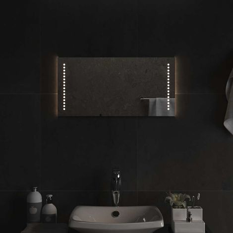 Miroir de salle de bain LED 60x30 cm