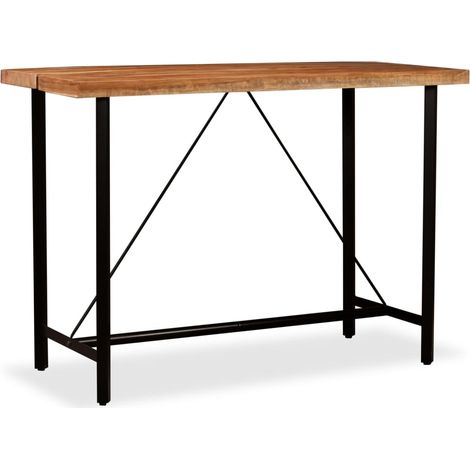 Bartisch Akazie Massivholz 150 x 70 x 107 cm