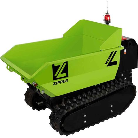 Motocarriola a cingoli elettrica a batteria radiocomandata 400kg Zipper zi-ed400 (1/5)