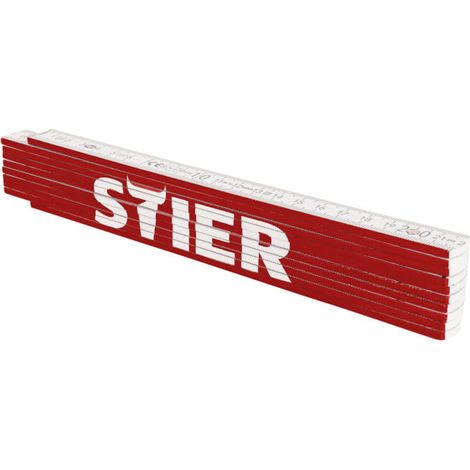Mètre pliant STIER 2 m