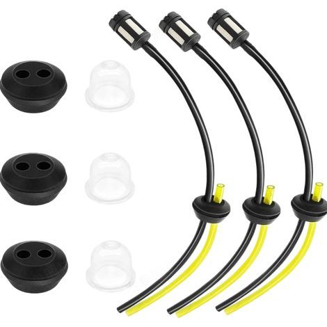 Kraftstofffilter-Set inkl. Universal-Kraftstofffilter und Kraftstoffleitungsdichtung – für Freischneider, Heckenscheren, Astmaschinen (1/5)