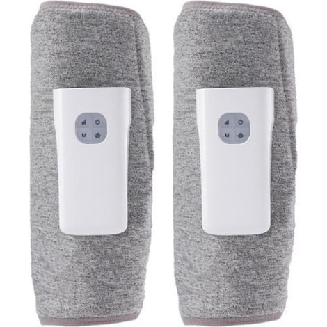 Masseurs Électriques pour Pieds, Massage par Compression D'Air avec Chaleur, Masseur de Jambe Sans pour la Circulation et le Soulagement de la Douleur, Masseur de Mollet 2PCS (1/5)