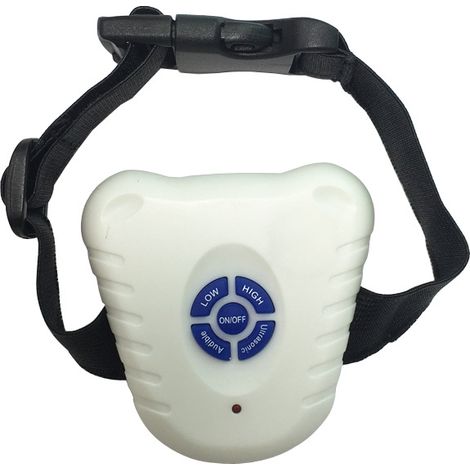 Collier anti-aboiements électronique à ultrasons pour chiens de grande, moyenne et petite taille