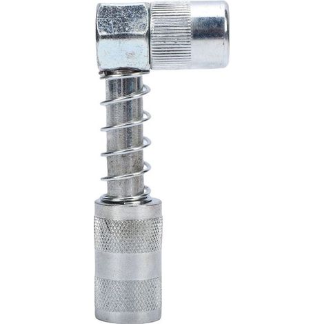 BelleRise - Embout graisseur 90° – acier zinc – compact 3,3 cm – pour espaces étroits voiture/industrie (1/5)