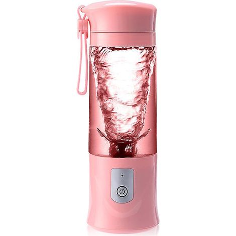 blender, Portable Mixeur Des Fruits,mini Blender Usb Pour Smoothie,milk-shake,jus De Fruits,blender Portable 350-420 Ml 6 Lames Pour Sport Et Voya (1/5)