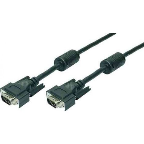 Câble pour moniteur VGA - - 10m - Double blindage - Filtre en ferrite