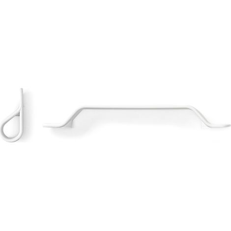 Tirador  0590 Belt 221,3 mm - 221,3-160mm/ blanco mate
