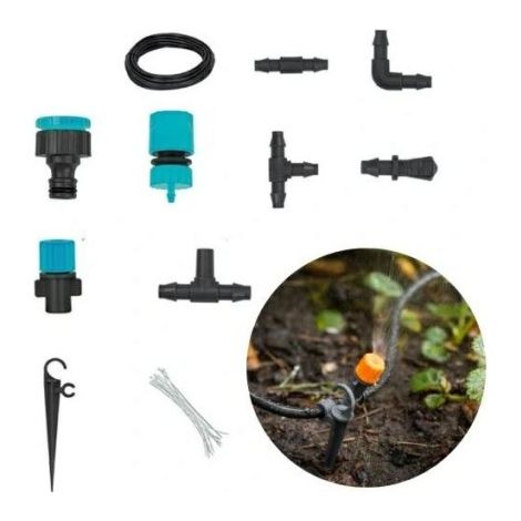 Kit d'arrosage jufisto ju-zon-8101 10 m brume douce 80 cm