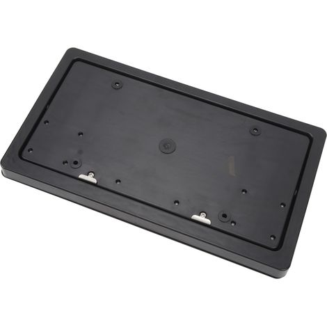 Cadre de plaque d'immatriculation réversible avec télécommande, support de plaque d'immatriculation électrique pour véhicules aux normes américaines (1/5)