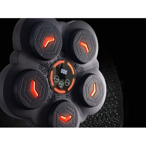 Cobye- Boxing Shield Trainer Bluetooth - Bouclier de Boxe Murale avec LED et Gants - Pour Fitness, Cardio et Réflexes - USB (1/3)