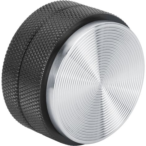 58 mm Edelstahl-Kaffeepresse mit rutschfester Oberfläche, schwarzem Gewindeboden, für den professionellen Einsatz (1/5)