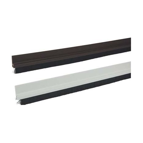 PARAFREDDO RIGIDO GEKO - PVC/SPAZZOLA BIANCO CM 100 H.CM 5- 5 pezzi