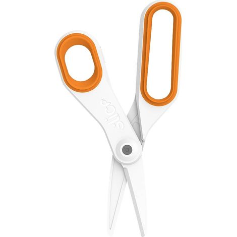 Slice 10545 Ciseaux universels gauchers, droitiers 198 mm orange, blanc (1/4)