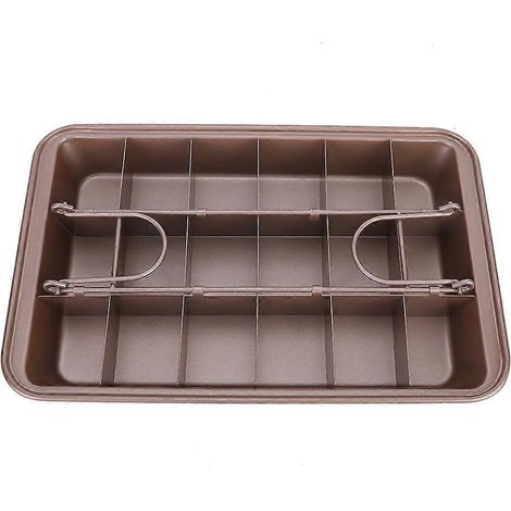 Moule à gâteau carré en acier carbone antiadhésif pour four, plateau de cuisson DIY, outil de pâtisserie domestique (1/5)